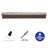 Matte Black Low Voltage Integrated LED Aluminum Step Light