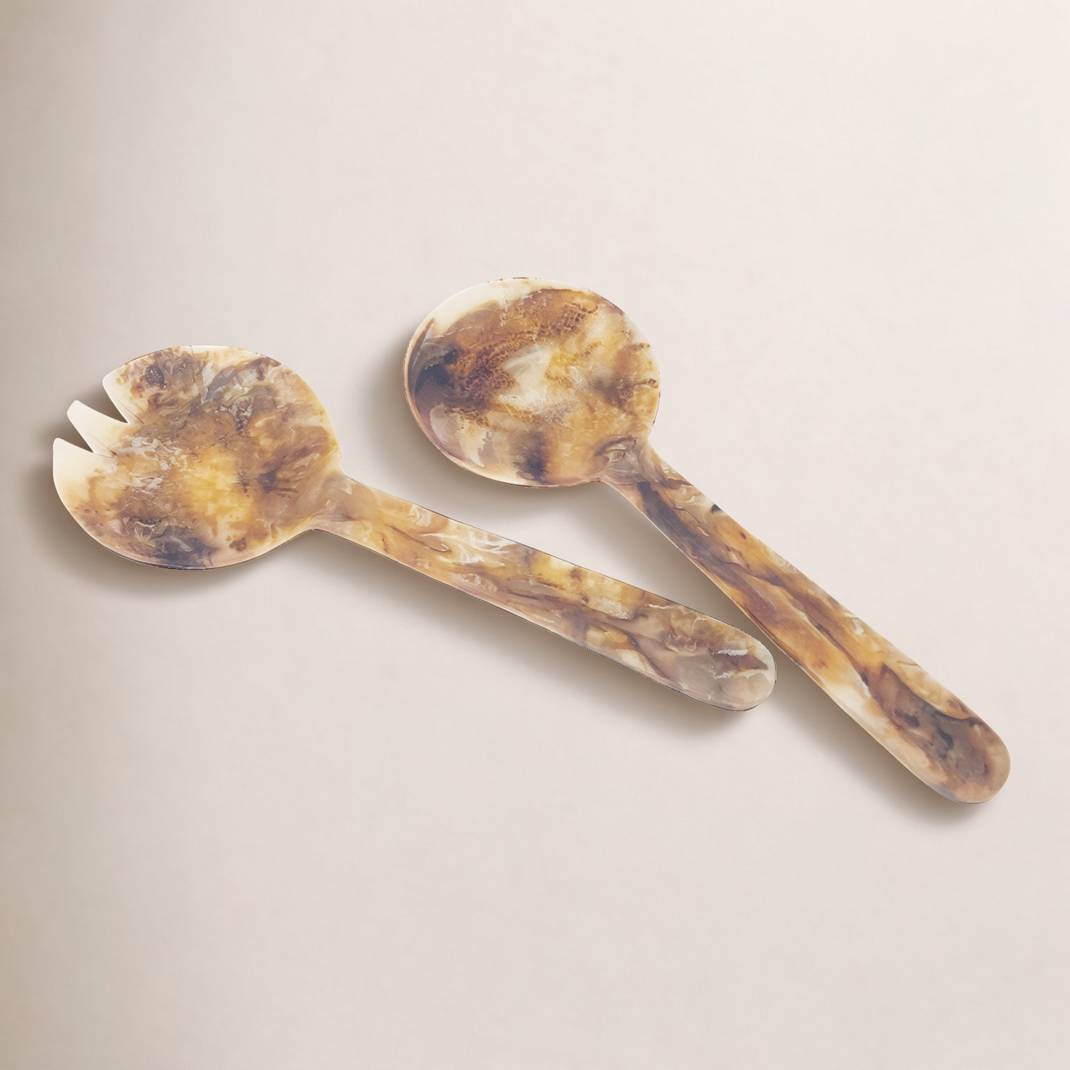Cheney Stoneware Salad Servers