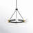 Chianti 6 - Light Steel Wagon Wheel Chandelier-719958925