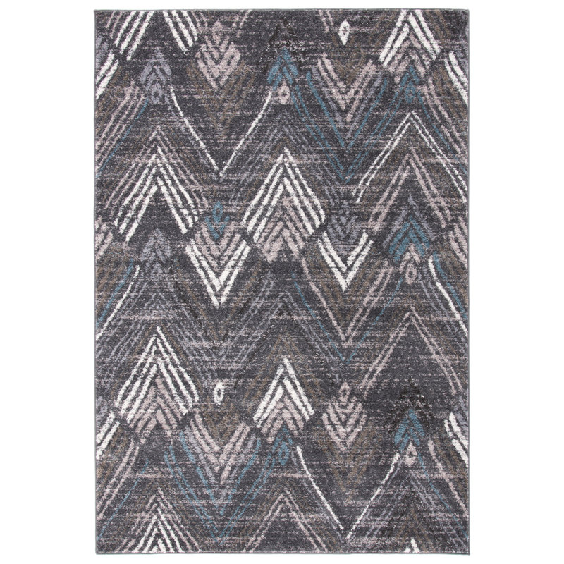 Adeyemi Performance Southwestern Rug, Rectangle 8' x 10'