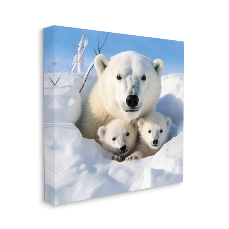 Peeking Bear, H 24 po x l 24 po x P 1,5 po