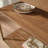 Vanity With Chic Storage, Brown Finish