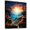 Aquariums corail lever de soleil - nautiques et plage, impressions sur toile_106434
