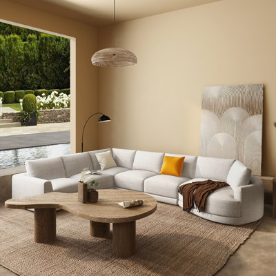 Taren 4 - Piece Upholstered Sectional by Red Barrel Studio