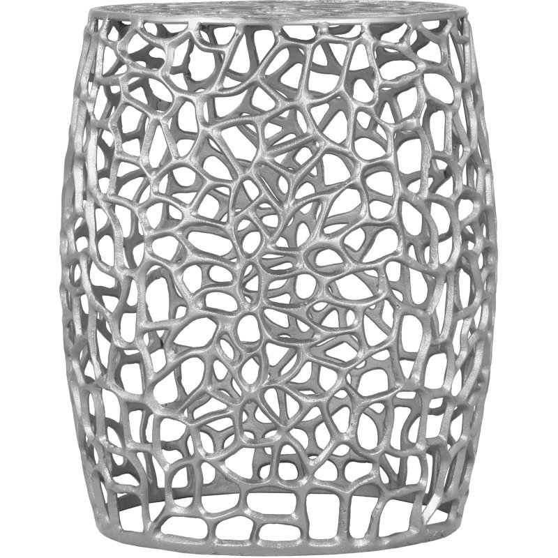 table de bout cylindriques, Argent