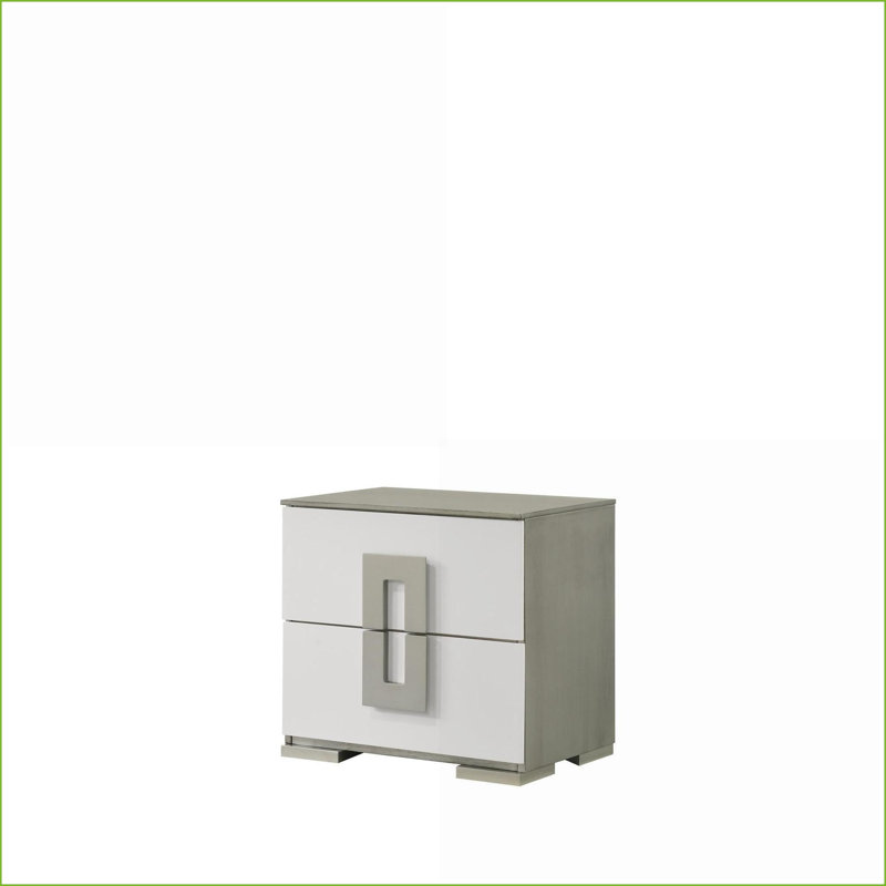 Table de chevet 2 tiroirs Olivia