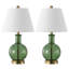 Ensemble de 2 lampes de table en céramique 20,25 pouces Devi
