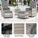 Wicker 2 - Person Garden Lounge Set with Cushions