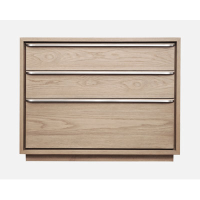 Kaighla 42'' W Solid Wood Nightstand