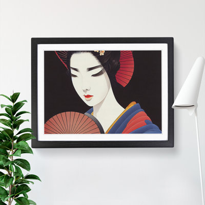 Gracious Geisha - Single Picture Frame Print