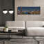  «Chicago Nighttime Skyline 2» par Epic Portfolio, art mural sur toile, 60 po x 20 po