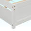 Lit plateforme simple en bois massif-1790169516