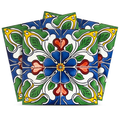 5'' W x 5'' L Vinyl Peel and Stick Mosaic Tile