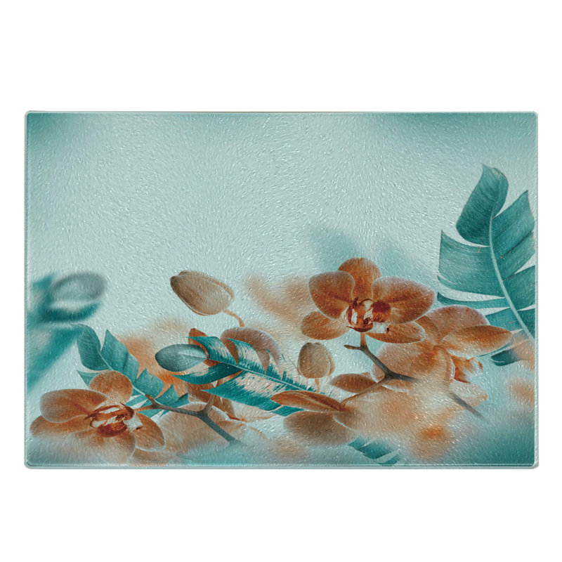 Planche à découper en verre trempé Ambesonne