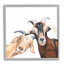 «Happy Goat», souriant, giclée par Diane Fifer