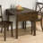Extendable Solid Wood Top Dining Table