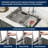 33'' L x 22"W Drop-In Single Bowl Stainless Steel Kitchen Sink with Cup Washer and Flying Rain Faucet-98300146