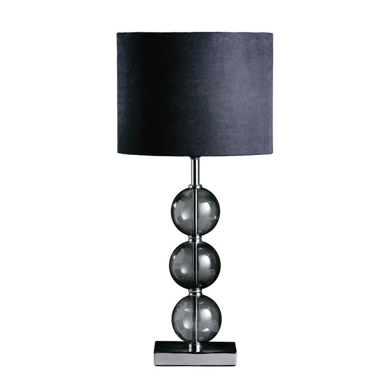 Lamp, Smoke, Black
