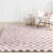 Adelaide Mid-Century Checkered Shag Area Rug-1159131152