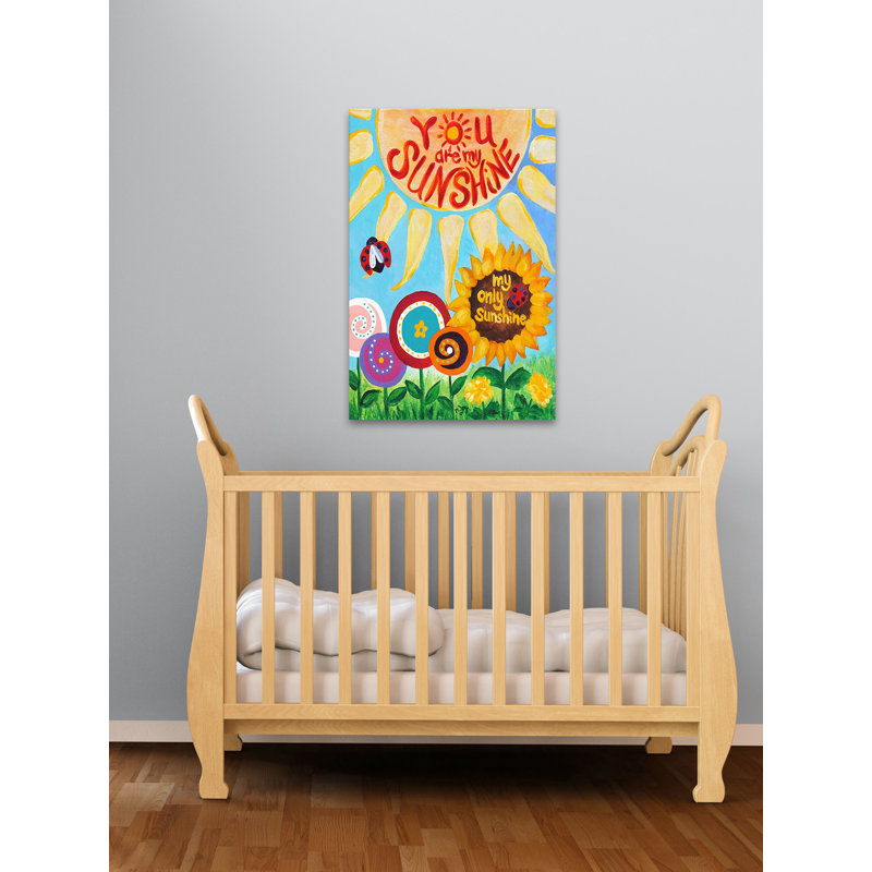 «My Only Sunshine», reproduction sur toile tendue, H 60 po x l 40po x P 1,5 po