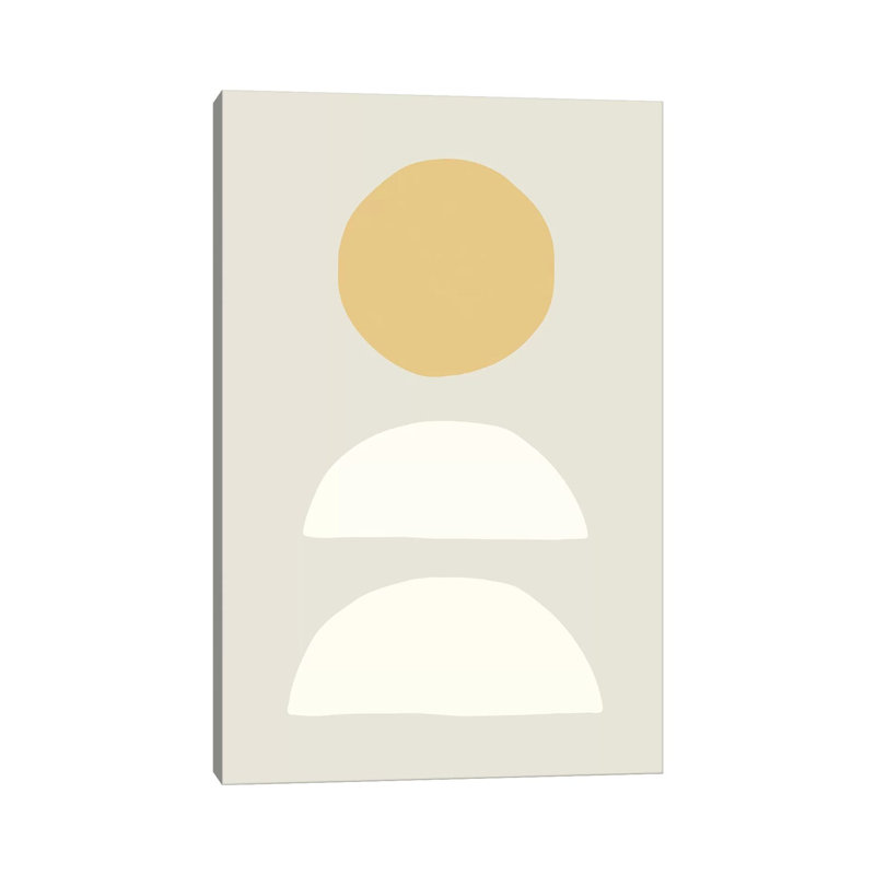 Abstraction II by Nouveau Prints - Wrapped Canvas Gallery-Wrapped Canvas Giclée, 20.32 cm H x 30.48 cm W