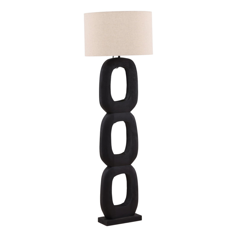 Kelvin Floor Lamp Black, Black