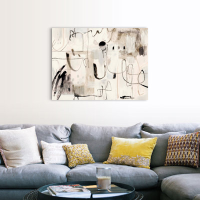 «Net Neutral I» par Victoria Barnes, reproduction d'art sur toile