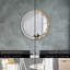 Huldar Glass Flat Wall Mirror