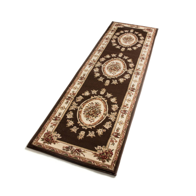 Conte Oriental Synthetic Area Rug, Runner 67 x 220cm