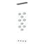 Abacus 9 - Light Cluster Globe LED Pendant-48321041-93331984