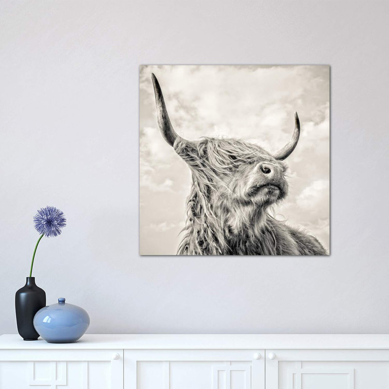 «Magnificence I», reproduction sur toile flottante, H 18 po x l 18 po x 1,5 po, Toile tendue