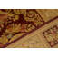 Hand-Knotted High-Quality Gold and Red Area Rug