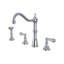 Edwardian Double Handle Kitchen Faucet with Accessories-61047138-11066742