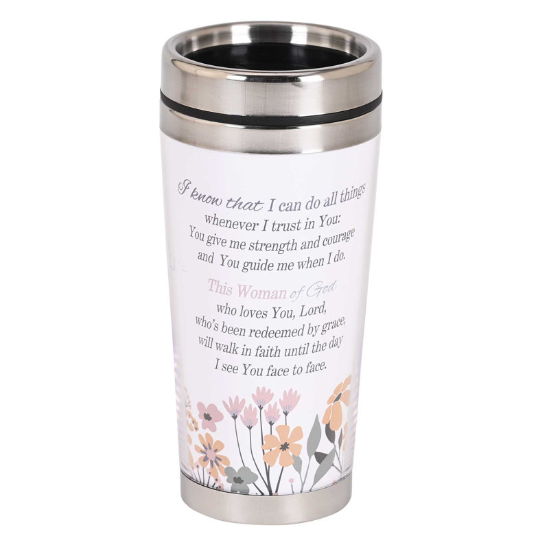16 oz. Tasse de voyage isolée en acier inoxydable
