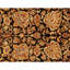 Tapis rectangulaire en laine noué à la main