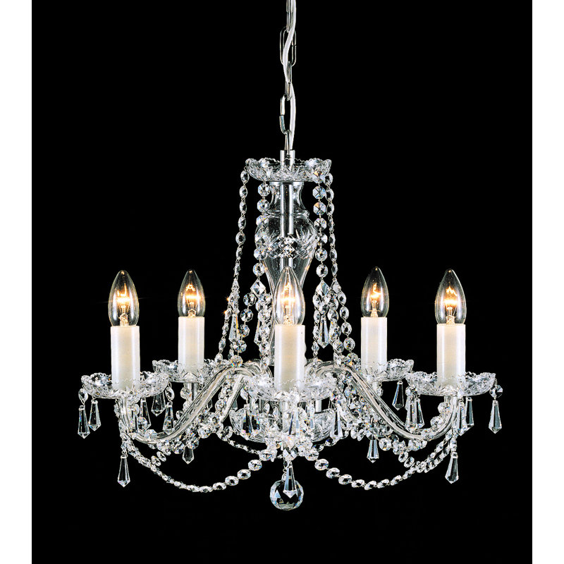 Paul"s 5-Light Candle Style Chandelier