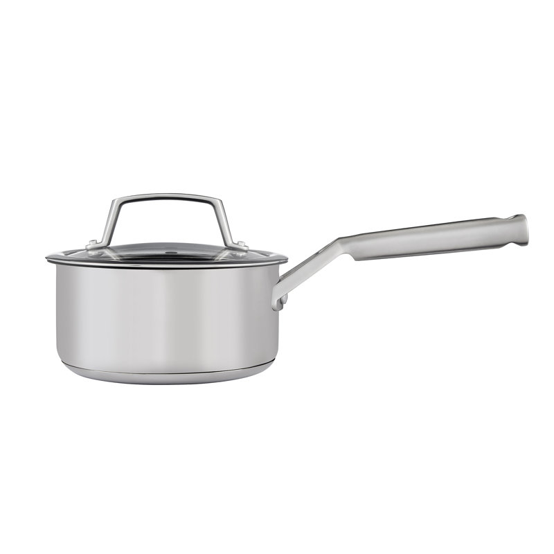 Ninja ZEROSTICK Stainless Steel Saucepan with Lid, 16cm