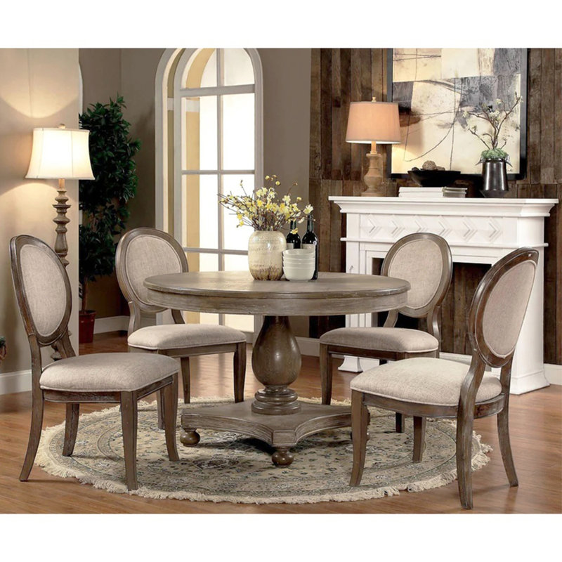 Chaises de salle à manger contemporaines, Beige, Chêne