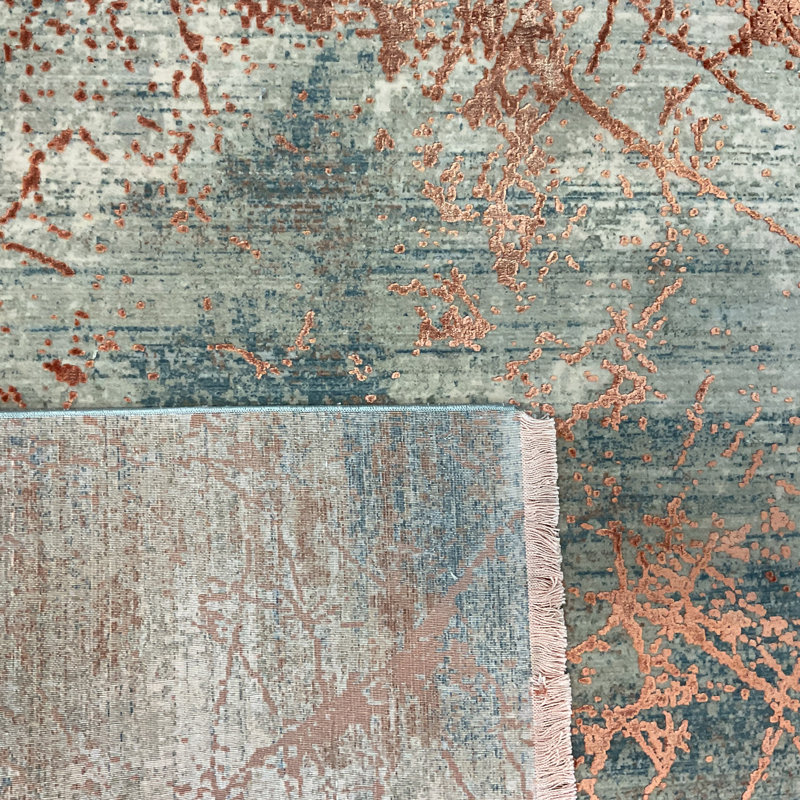 Tapis turc en laine et en soie 17 Stories