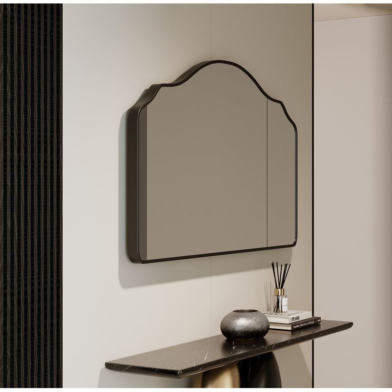  Miroir asymétrique Miroir mural irrégulier Miroirs rectangulaires uniques pour salle de bain, vestibule, salon, chambre à coucher