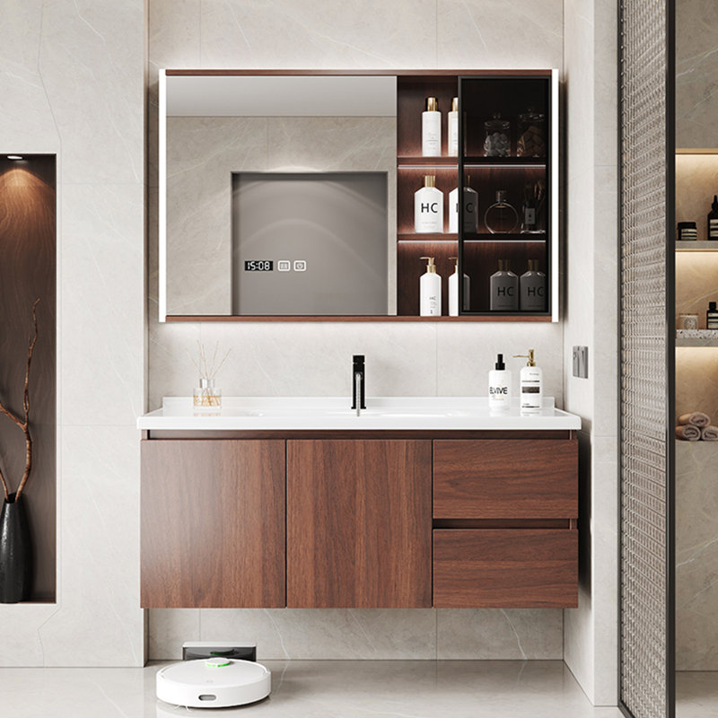 Chinese style simple bathroom cabinet