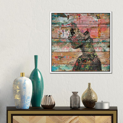 Inner Nature (Profile Of Woman) 1 Piece Wall Art on Canvas