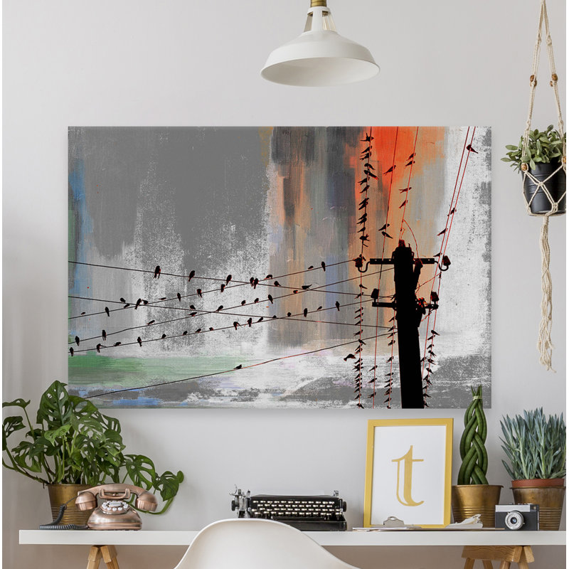 Reproduction d’art sur toile tendue « wellington », H 40 po x l 60 po x P 1,5 po