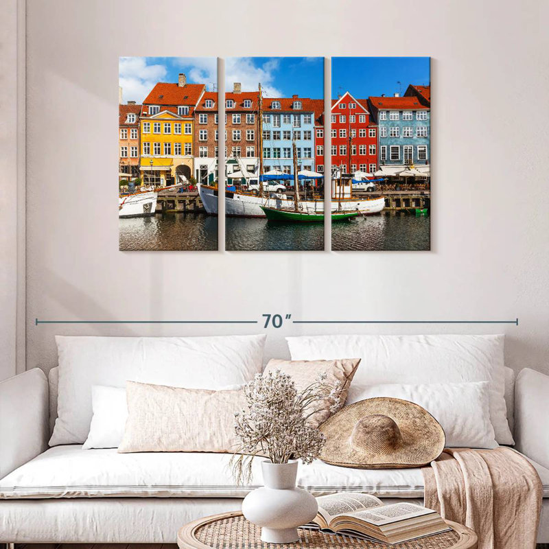 Quai Sebbie Nyhavn, H 28 po x l 45 po