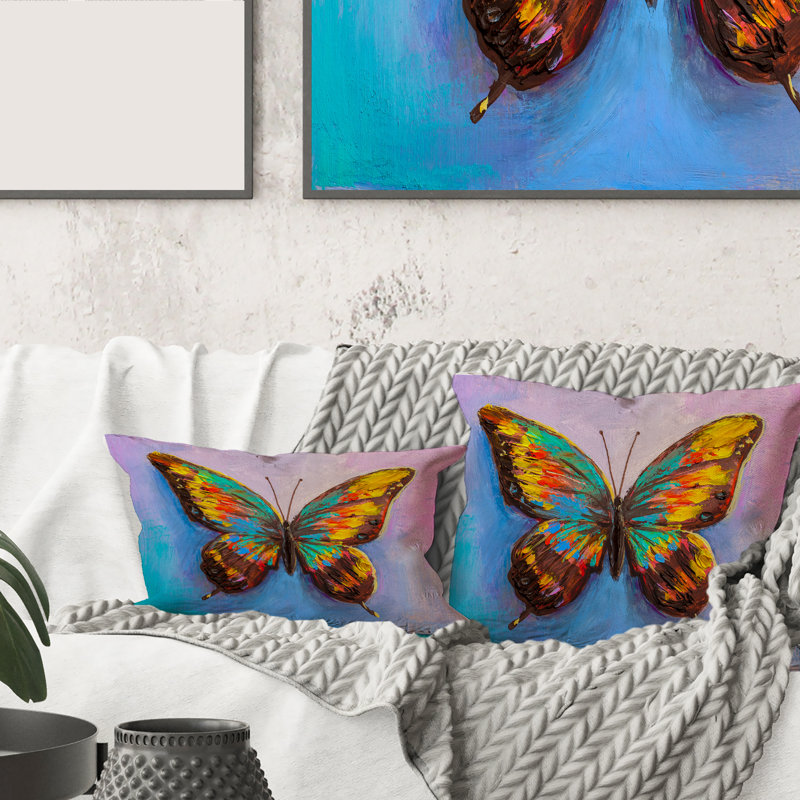 Abstract Throw Pillow