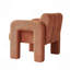 Chaise d'appoint pratique et large rembourrée-1672973467