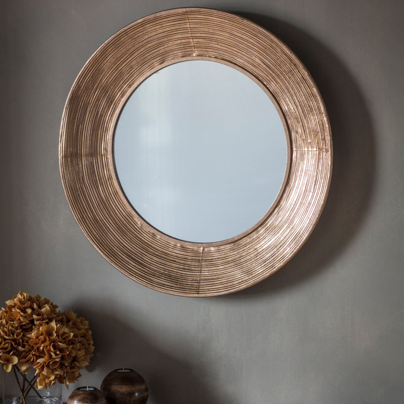 Metal Flat Wall Mirror