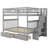 Bunk Bed with Two Drawers and Storage,White,Full over Full,65.60"H*57.50"W*93.50"L-113791484