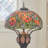 36"H Poppies Tiffany-Style Stained Glass Table Lamp