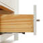 Meuble-lavabo simple 48 po avec plateau en quartz blanc Macnair-85364203